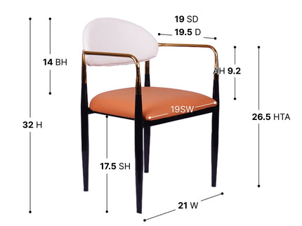 Lucy restaurant dining chair