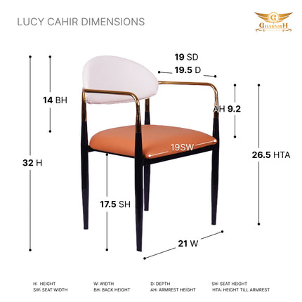 Lucy restaurant dining chair
