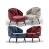 Luxoria Lounge Chairs For Hotel or Lounge Maroon Color