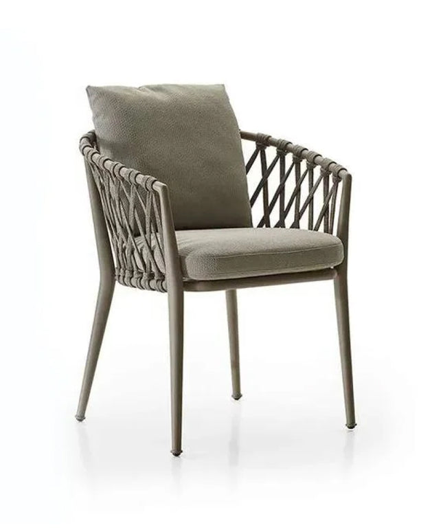 Marino Aluminium Outdoor Rope Chair