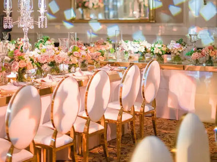 Mehfil SS PVD Coated Banquet Chair