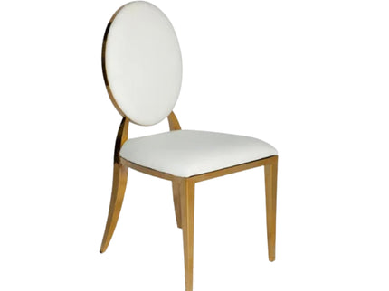 Mehfil Gold Powder Coated MS Banquet Chair Wholesale