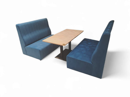 Lumber 4 Seater Booth Seating Set