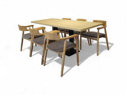 Tinder Light 6 Seater Set