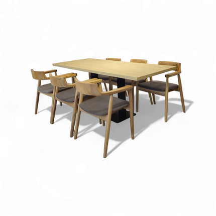 Tinder Light 6 Seater Set