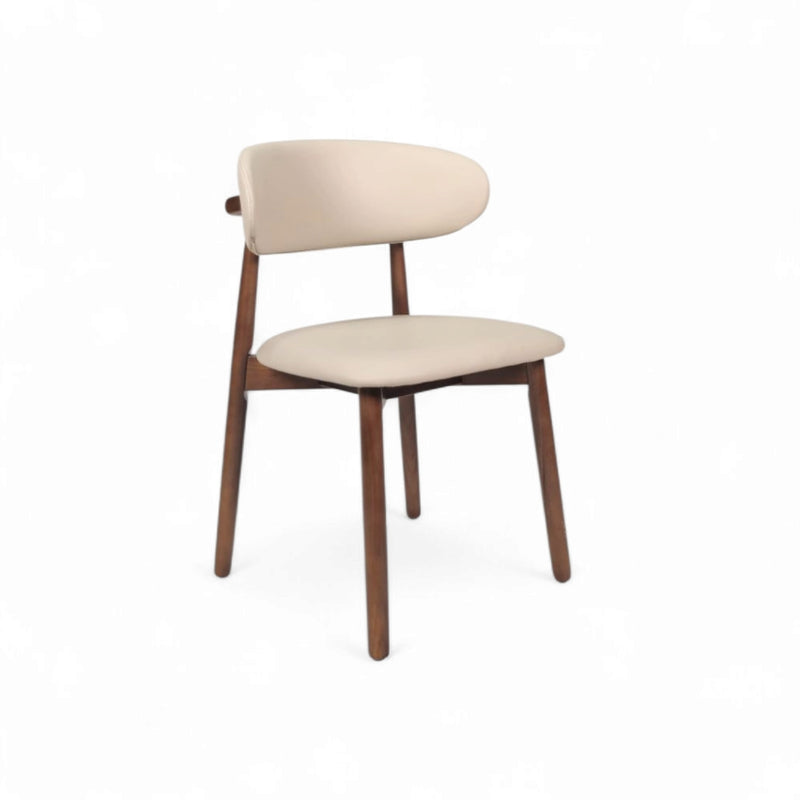 Butterfly Biege Wooden Chair
