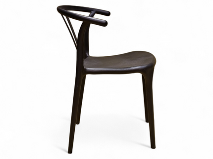 Evok Black PVC Chair