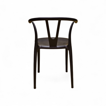 Evok Black PVC Chair