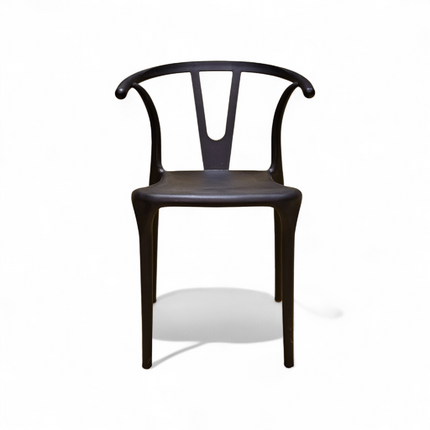 Evok Black PVC Chair