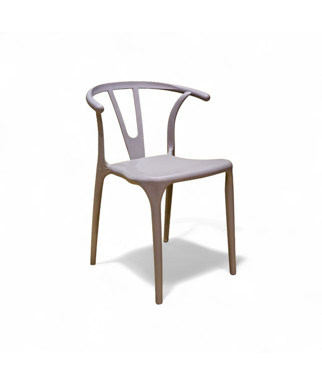 Evok Grey PVC Chair