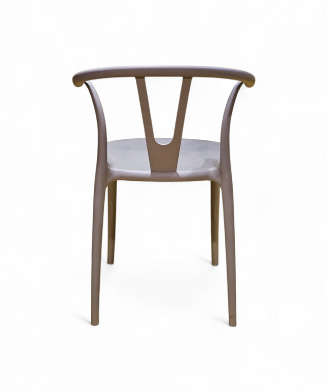 Evok Grey PVC Chair