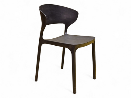 Astra Black PVC Chair