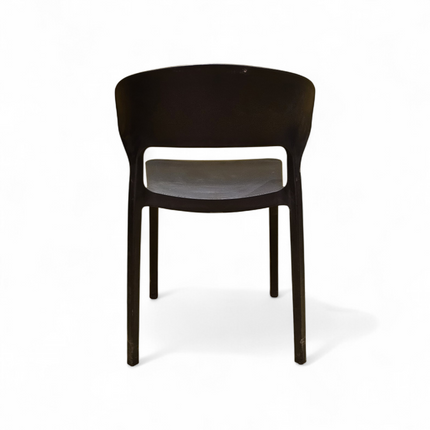 Astra Black PVC Chair