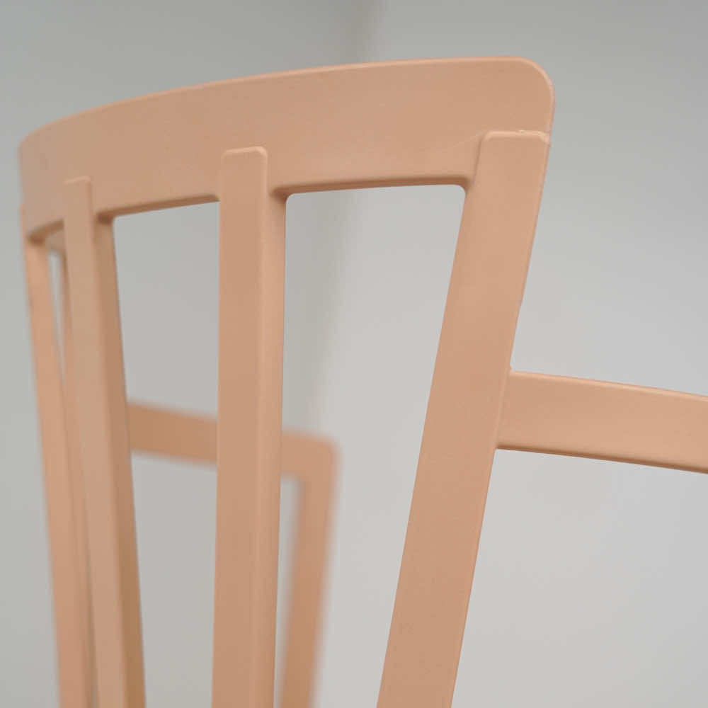 Pacify Gold PVC Cafe Chair
