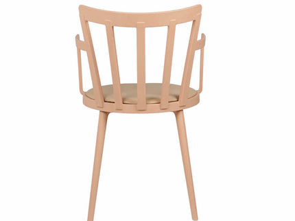 Pacify Gold PVC Cafe Chair