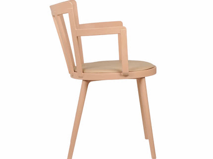 Pacify Gold PVC Cafe Chair