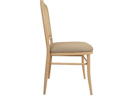 Peru Light Metal Cane Restaurant Chair