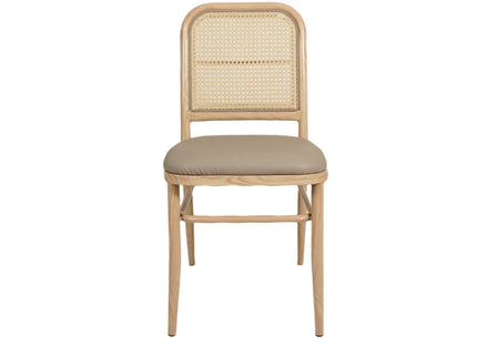 Peru Light Metal Cane Restaurant Chair