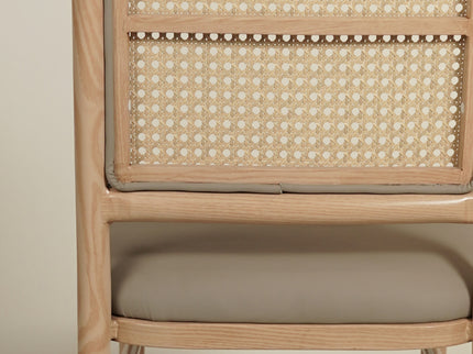 Peru Light Metal Cane Restaurant Chair