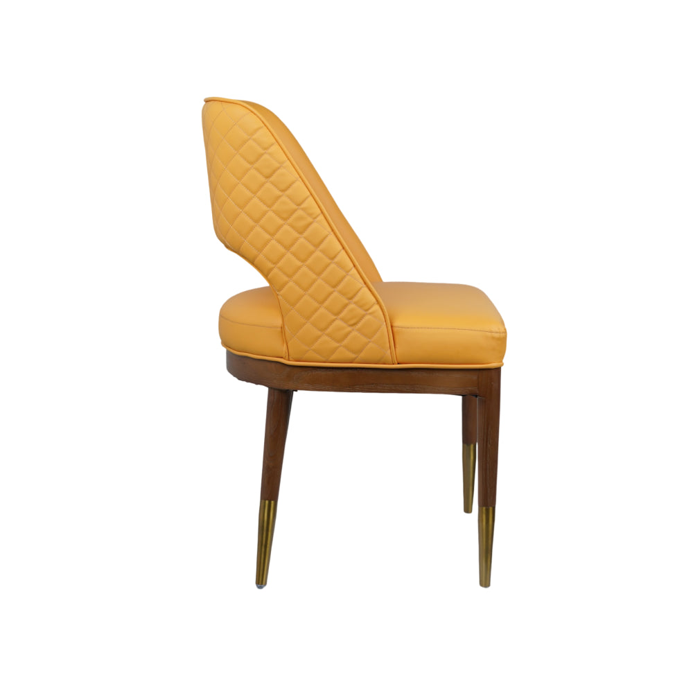 Rexo Dining Chairs for Restaurant Yellow