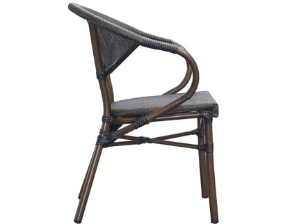 Saga 4 seater outdoor restaurant furniture set