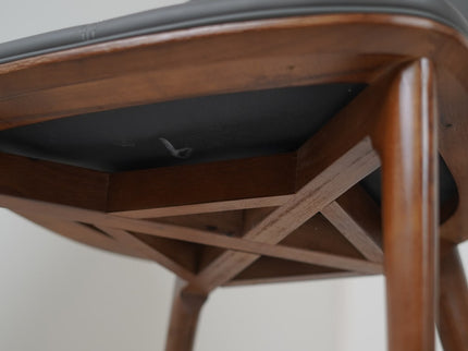 Sans Dining Chairs With Wooden Legs for Home and Jewellery Store