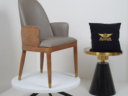 Sonic Dining Chairs With Wooden Back