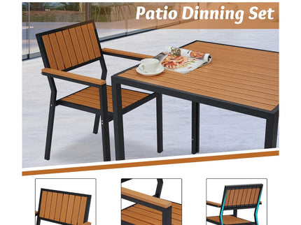 Square Bistro Outdoor Dining Set