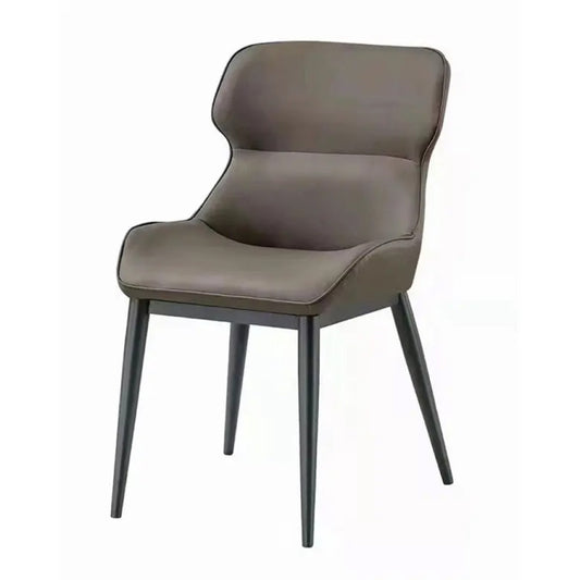 Tiru leather dining chair