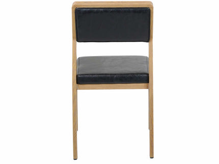 Vetaran Metal Restaurant Chair with Wooden Finish