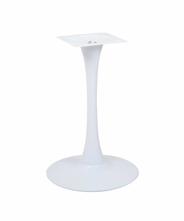 White Pole 2 Seater Restaurant Table Base