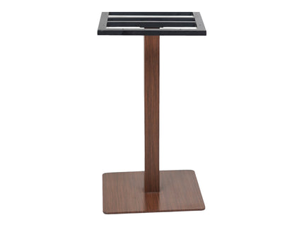 ICON With Wooden Texture Flat 2 Seater Restaurant Table Base