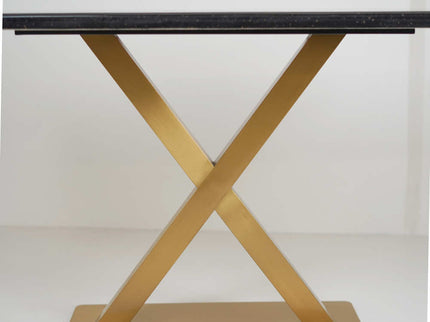 Xbase 4 seater Restaurant Table Black Top