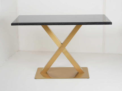 Xbase 4 seater Restaurant Table Black Top