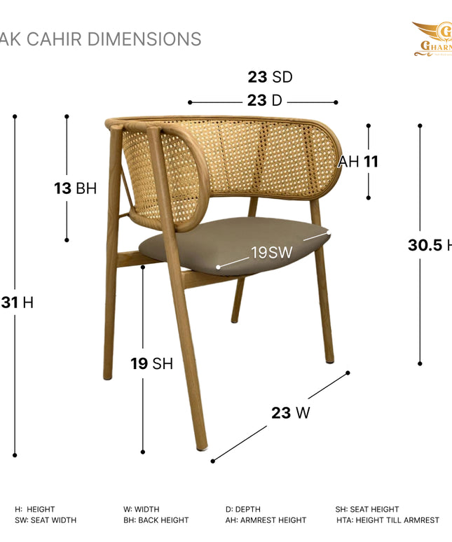 Zak restaurant dining chair