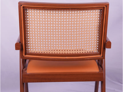 Rattan Box Metal Restaurant Chair