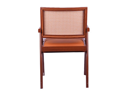 Rattan Box Metal Restaurant Chair