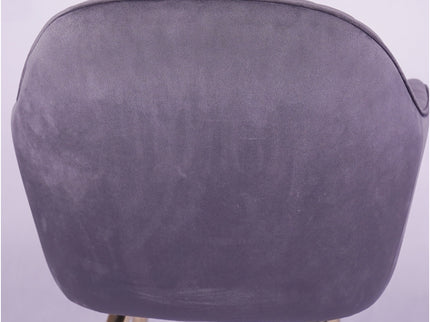 Stripe Grey Restaurant Chair With Arm rest