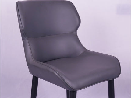 Tiru leather dining chair