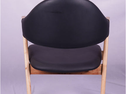 Vivid Black Restaurant Chair - Mid Size