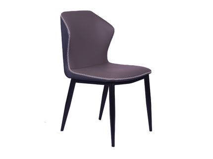 Zigzag Dark Grey Restaurant Chair