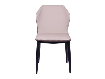 Zigzag Leather Restaurant Chair