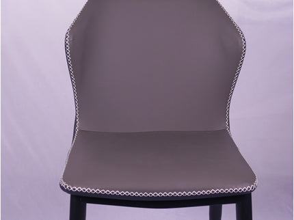Zigzag Dark Grey Restaurant Chair