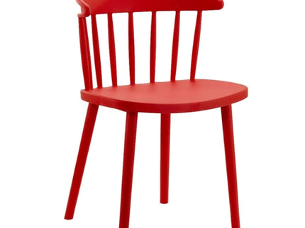 Comb Pvc Chair Red