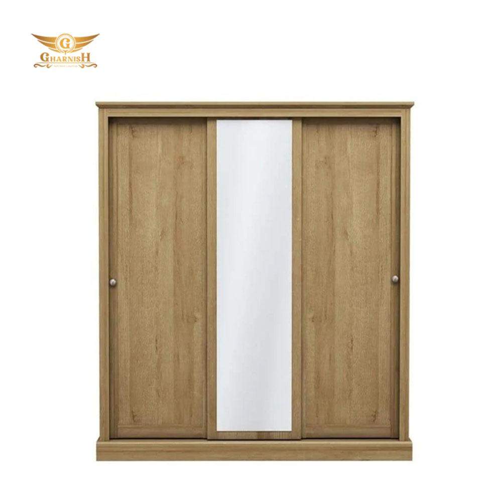Gharnish 3 Door Sliding Wardrobe Oak Vineer GHST003-Gharnish-storage cabinets,wadrobes