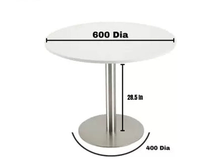 Ghana SS - Restaurant / Cafe Round Dining Table with SS