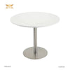 Ghana SS - Restaurant / Cafe Round Dining Table with SS
