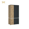 Gharnish 4 door wardrobe with Pine Finish Vineer GHDT010-Gharnish-storage cabinets,wadrobes