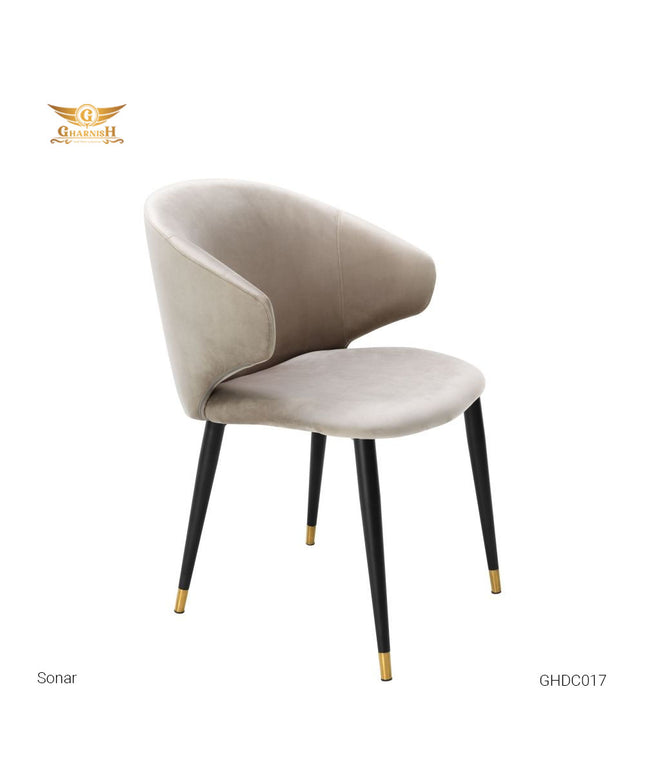 Sonar Dining Chair - The Luxury Dining Chair with Velvet Fabric GHDC017
