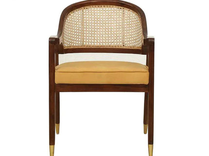 Hexa Cane Teakwood Restaurant Chair